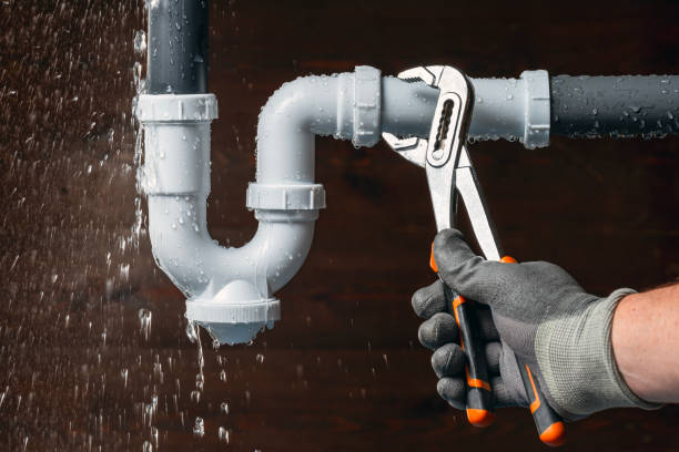 Professional Leak Detection technician working in China Grove, NC